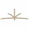 Ekena Millwork Davenport Smooth Timber Gable Bracket, Douglas Fir, 96"W x 36"H x 3 1/2"D x 3 1/2"F, 9/12 Pitch GBW096X36X0404DAV00SDF - alternate 1